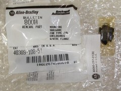 New Allen Bradley Rockwell Automation 800H-NP33 Pushbutton Cover 2 hole type 7&9