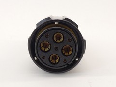 LK Connectors LKH 06-28A-9-SSS0-P29PG 4-Pin Black Connector – NEW Surplus!