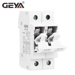 GEYA GYPV 32 2P Parallel DC Fuse Holder 10*38mm High Voltage Solar PV 1000VDC