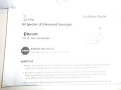 2 – LED+ Recessed Bulb W/Integrated Speaker Frosted Soft White 700 Lumens 9 Watt