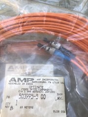 20 Meters AMP OPTIMATE FIBER OPTIC Cable Assy 2 Packs 10 meter Ceramic