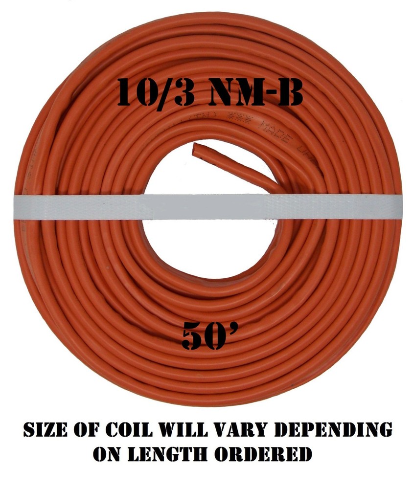 10/3 NM-B x 50′ Southwire “Romex®” Electrical Cable