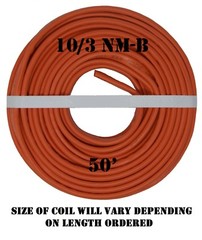 10/3 NM-B x 50′ Southwire “Romex®” Electrical Cable