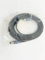 New Turck RSSD RSSD 441BK-5M Cordset M12 Euro Fast Double Ended Straight Connect