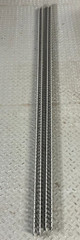 (Lot of 2) IBOCO T1-F 25mm X 80mm 1″W X 3″H X 6′,6″L Slotted wire duct