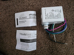 Acuity Controls nLIGHT Air RPP20 OCCUPANCY CONTROLLED DIMMING RPP20 D 24V EFP G2