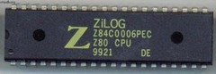 ZILOG Z84C0006PEC DIP-40 NMOS/CMOS Z80 CPU CENTRAL RH