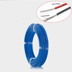 16~28AWG Insulation Electrical Wire Flexible Cable PTFE Blue HIGH TEMP