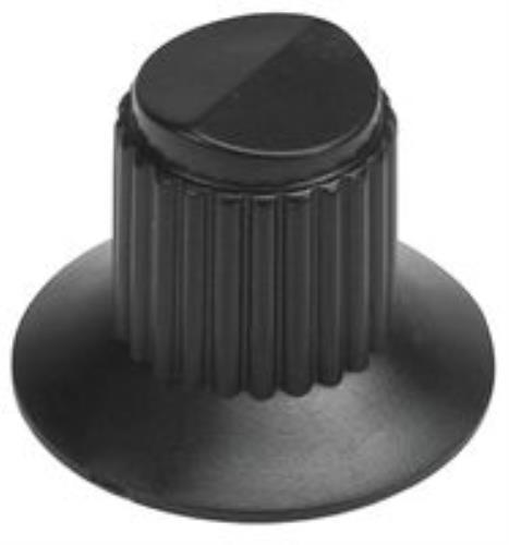 5X Grayhill 11K5015-Jmnb Round Skirt Fluted Control Knob, 3.175Mm