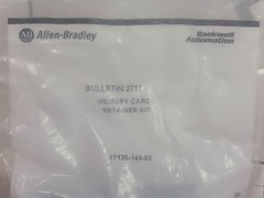 Allen-Bradley 77135-166-51 Mounting Clip Kit, Mem Card Retainer, Mount Template