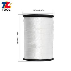 3/4″ x 600′ Mule Tape Flat Rope Polyester Pull Tape 2500 Lbf Tensile Capacity