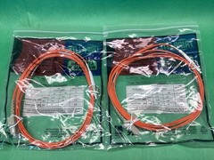 X2 Tripp Lite N516-02M Duplex Multimode 50/125 Fiber Optic Patch Cable LOT OF 2