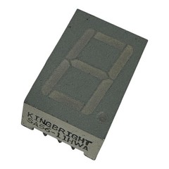SA56-11HWA Kingbright 7 Segment Led Display Common Anode 700nm 19×2.5mm