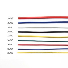 UL1569 Single Core Shielded Cable 16/18/20/22/24/26/30AWG Tinned Copper Wire