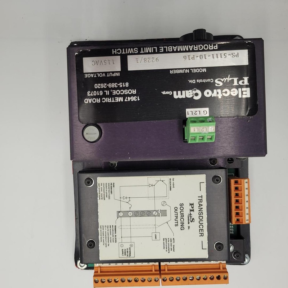 ELECTRO CAM PS-5111-10-P116 9228/1 – 115V AC INPT PROGRAMMABLE LIMIT SWITCH