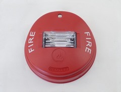 Gentex GCS24CR Ceiling-Mount Fire Alarm Strobe 24VDC Selectable Commander – N…