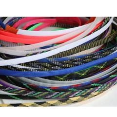 PET Nylon Braided Sleeve Tube 3 mm – 100 mm Width Car Audio Cable Wire Sleeving