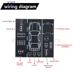 DIY Car Driving Simulation Soldering Practice Kit Electronic Kit Solder Learn