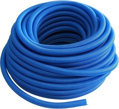 MR DJ DSLT12BL 100′ 1/2″ 13mm Blue Split Wire Loom Conduit Tubing Sleeve Tube