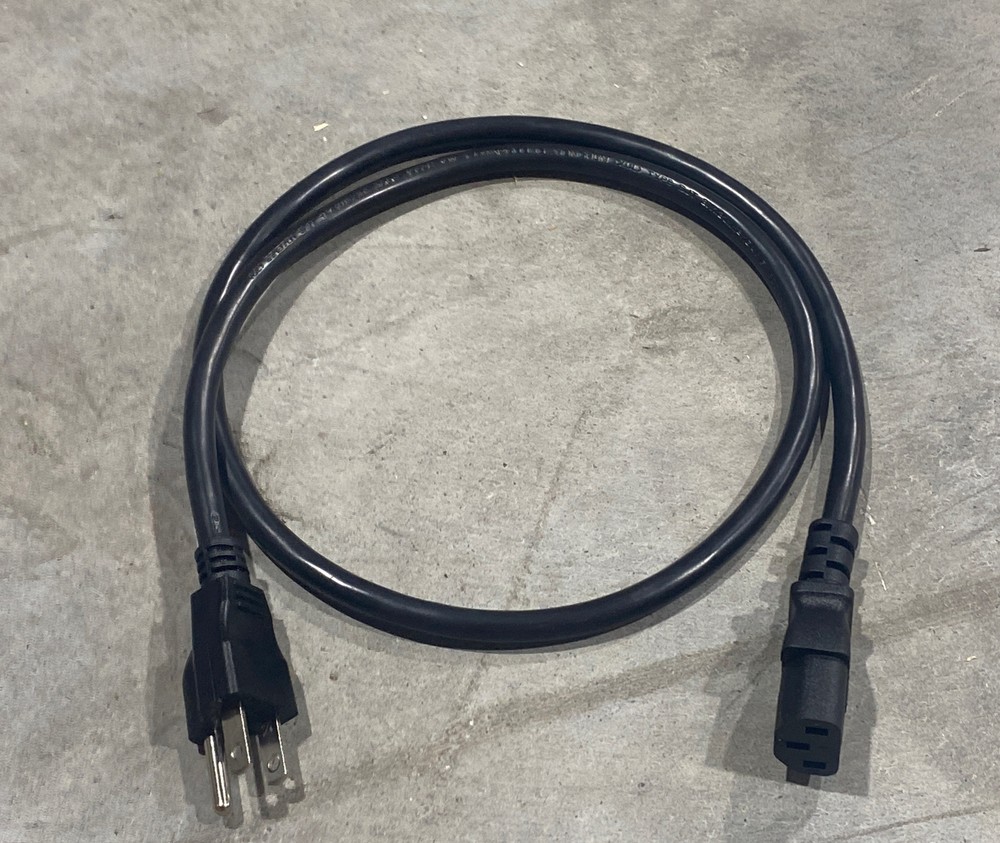 XIONGRUN XR-301 To XR-501 Cable Cord E218701 SJT 15AWGX3C 300V – NEW