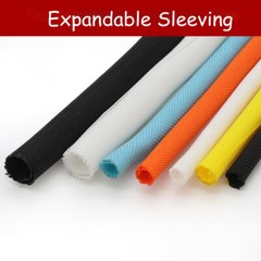 Open Expandable Sleeving Braided Cable Tidy Wire Harness Flexible Polyester