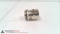 REMKE BR21AA, TUFF-SEAL DOME CAP NICKEL-PLATED BRASS CABLE GLANDS, SEE D #328248
