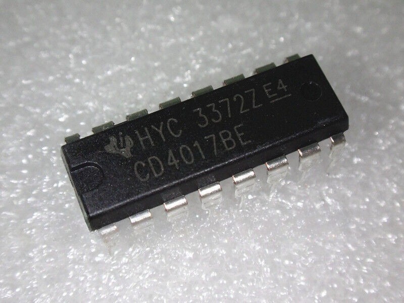 10pcs CD4017BE 4001 4011 4012 4013 4015 4016 4518 DIP-14