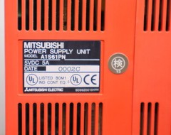 MITSUBISHI MELSEC Power Supply Type A1S61PN 100-240VAC 105Va 50/60Hz 5VDC 5A