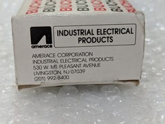Buchanan B112 Heavy Duty Phenolic Terminal Block 12 Circuit 600V One Piece Strip