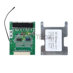 13S 48V 30A 18650 Li-ion Battery Protection Board BMS with Balance for E-Bike