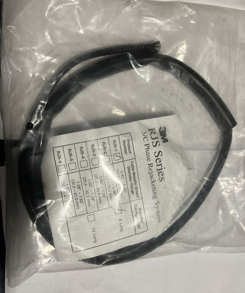 3M RJS-1 3 PHASE REJACKETING SYSTEM 3/C .43”-.60” 4FT LONG
