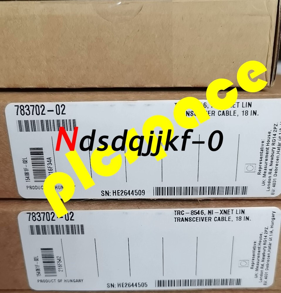 NI TRC-8546 783702-02 brand new communication cable Express DHL or FedEx