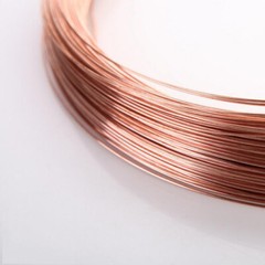 0.5/0.8/1/1.5/2/2.5/3mm Diameter Round Pure Copper Wire Solid Uncoated 1/3/5M