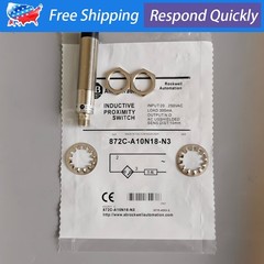 Inductive Proximity Sensor Switch 872CA10N18N3 For Allen-Bradley 872C-A10N18-N3