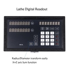2 Axis Lathe DRO Digital Readout Suit to SINO SINPO Ditron Easson Linear Scale