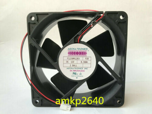 For MECHATRONICS F1238M12B3 DC12V 0.360A 120*38MM cooling fan #am3
