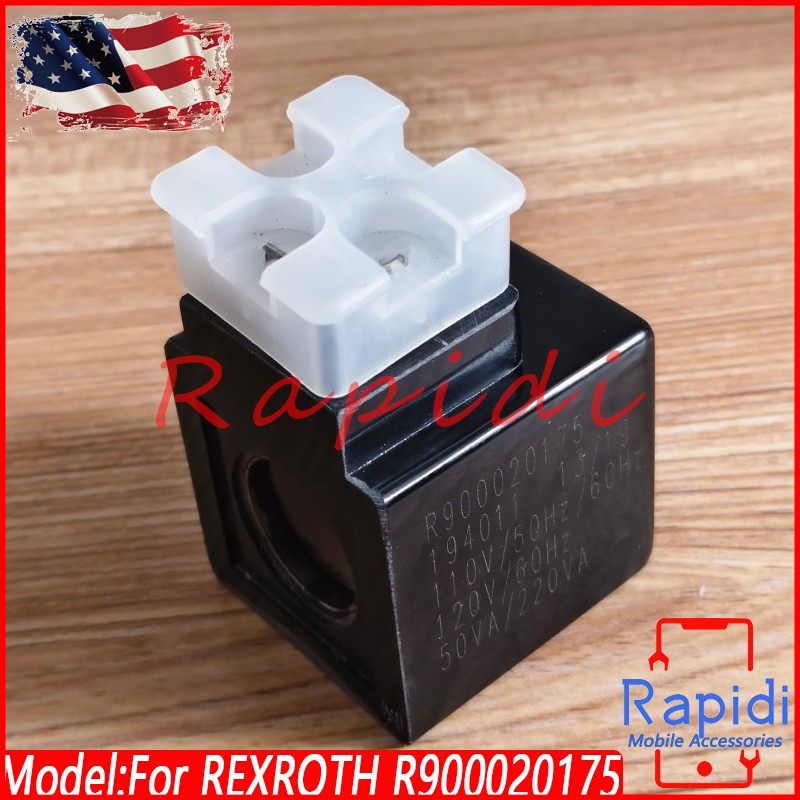 NEW Solenoid Valve Coil For Rexroth R900020175 110V/50HZ/60HZ 30-33W