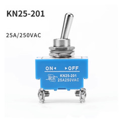 2PCS 4 feet 2 gears screw/inserts foot KN25-201 25A toggle switch