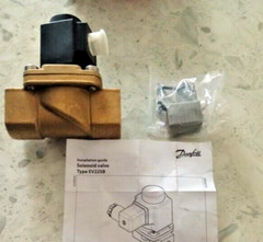 1PC- Danfoss 032U380731 Solenoid valve, EV225B, Function: NC, G, 1, 6.000 m³/h