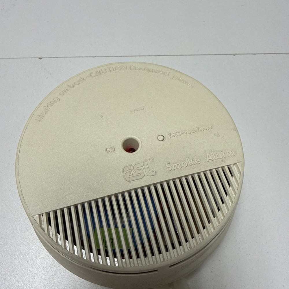 ESL 320 120VAC PHOTOELECTRIC SMOKE ALARM Detector – Fire Alarm