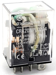 CR420NPL0224 GE 10 Amp 240 VAC 24VDC Coil 8 Pin Relay – Next Day Option