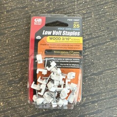 Low Volt Staples 3/16″ 5 Mm-Brand New