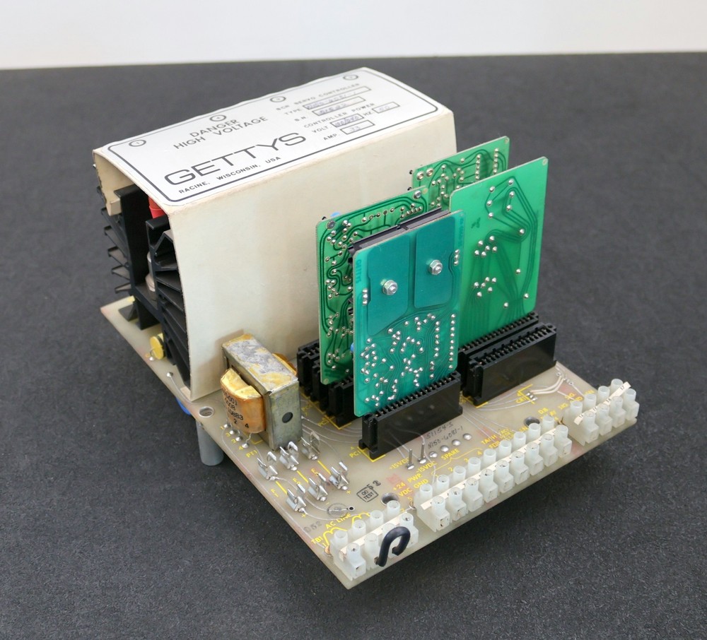 GETTYS SCR Servo Controller Type N150-6081-1 on Board 11-1010-957 120/240VAC