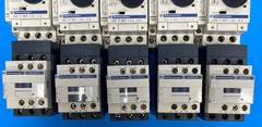 Lot Of 5 Telemecanique GV2-P08H7 2.5-4A Motor Circuit Breaker w/ LC1D12 25A
