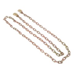 1/4 12′ G70 Truck Drag Chain J-Hooks V-Chain Flatbed Truck