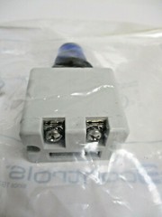 C3 CONTROLS, MRL125DLB-MPLLBE, 16MM DC RESISTOR BLUE LED LIGHT