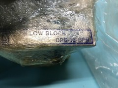 2 LEE DPB-16-OPN Corrosion Resistant Linear Roller Bearing Pillow Block, 187556