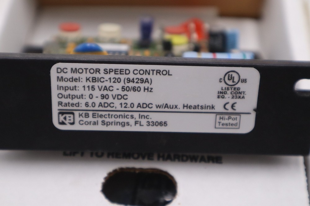 KB ELECTRONICS KBIC-120 / KBIC120 DC MOTOR SPEED CONTROL – STOCK GF561A