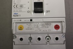 EATON/MOELLER 20A CIRCUIT BREAKER WITH TRIP UNIT NZMB1-A