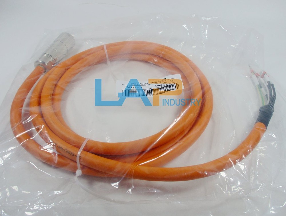 1PCS New VP-508CFAN Servo Drive Power Cable VP-508CFAN-3/5/8/10/15/20/25/30 30M